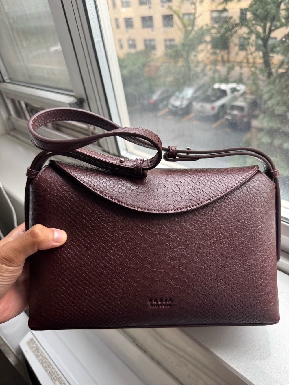 Freja New York - Hudson Bag | Berry Croc | Brand New With Tags